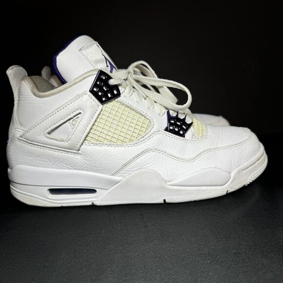 Jordan Other - Size 8 - Nike Air Jordan 4 Retro Purple Metallic Men's Shoes